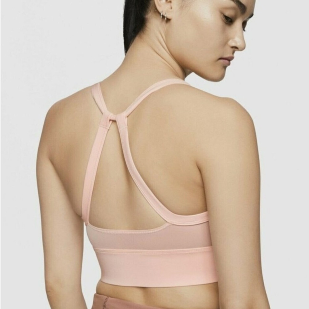 Nike Air Women's Peach Sports Bra Size Small - Picture 2 of 8